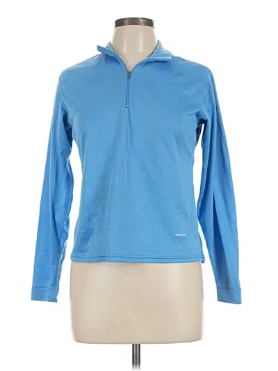 Pre-owned Patagonia Fleece Jacket In Blue