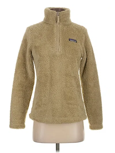 Pre-owned Patagonia Fleece Jacket In Brown