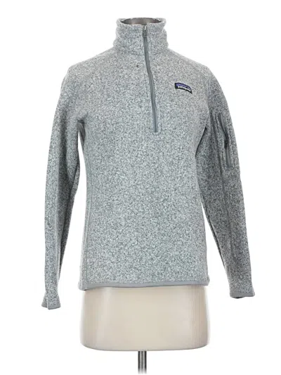 Pre-owned Patagonia Fleece Jacket In Gray