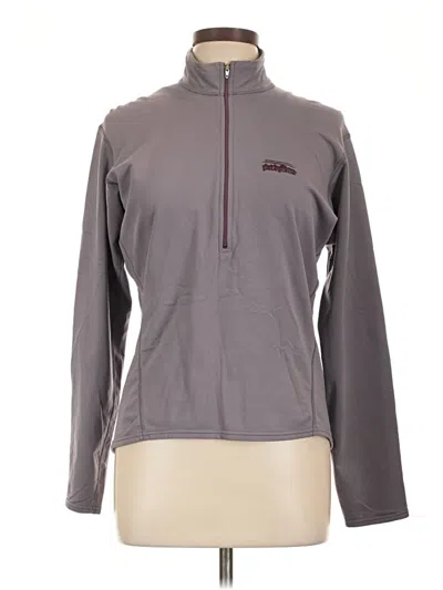 Pre-owned Patagonia Fleece Jacket In Gray