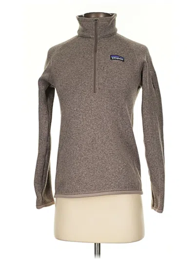 Pre-owned Patagonia Fleece Jacket In Gray