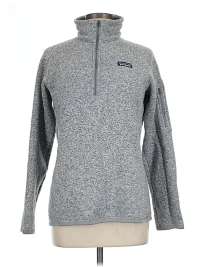 Pre-owned Patagonia Fleece Jacket In Gray