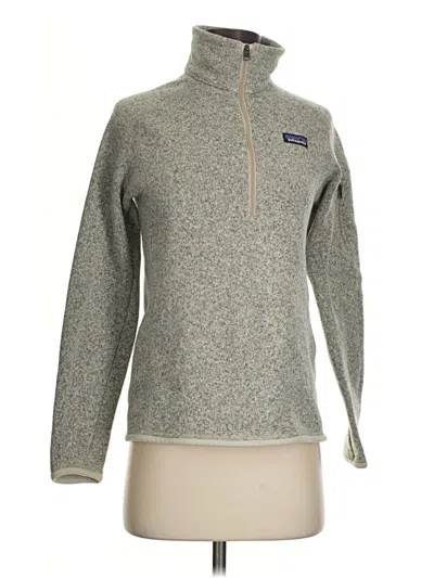 Pre-owned Patagonia Fleece Jacket In Gray