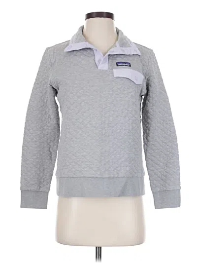 Pre-owned Patagonia Fleece Jacket In Gray