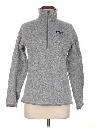 Pre-owned Patagonia Fleece Jacket In Gray