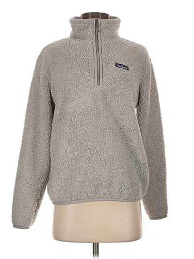 Pre-owned Patagonia Fleece Jacket In Gray