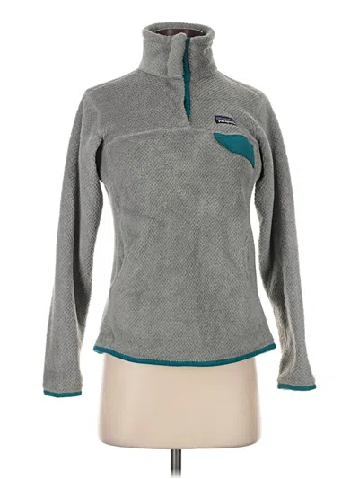 Pre-owned Patagonia Fleece Jacket In Gray
