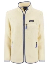 Patagonia Retro Pile Fleece Jacket In Nat