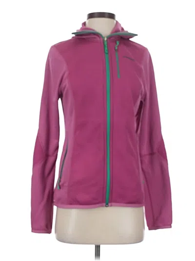 Pre-owned Patagonia Fleece Jacket In Pink