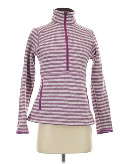 Pre-owned Patagonia Fleece Jacket In Purple