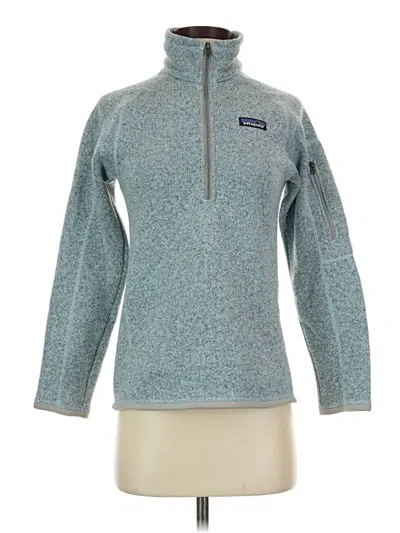 Pre-owned Patagonia Fleece Jacket In Teal