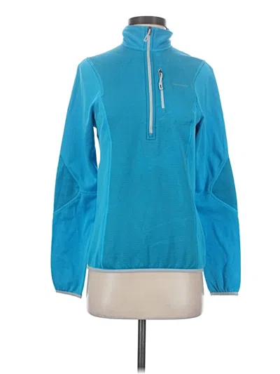 Pre-owned Patagonia Fleece Jacket In Teal