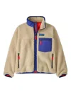 Patagonia Fleece Zip-up Jacket In Neutral