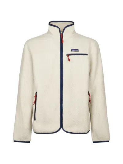 Patagonia Retro Pile Recycled Fleece Full-zip Jacket For Men In Neutral