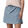 Patagonia Fleetwith Skort In Light Plume Grey In Blue