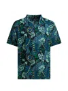 Patagonia Printed Buttoned Shirt In Blue
