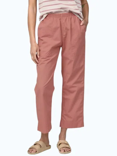 Patagonia Funhoggers Pant In Peach In Pink