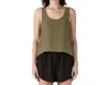 Patagonia Garden Island Top In Whole Weave: River Rock Green In Green