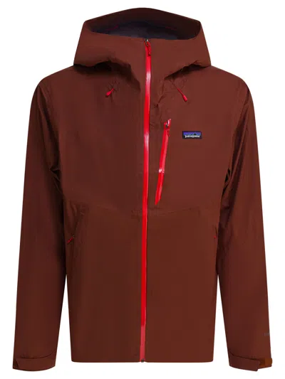 Patagonia Granite Crest Rain Jacket Jackets Bordeaux In Burgundy