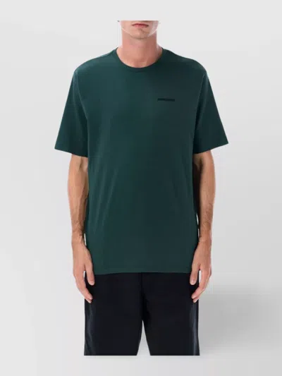 Patagonia Graphic Logo Short Sleeve T-shirt In Green