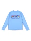 Patagonia Graphic-print Long-sleeve T-shirt In Blue