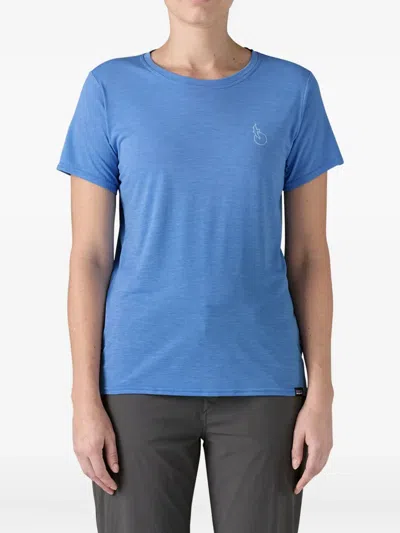 Patagonia Graphic-print T-shirt In Blue