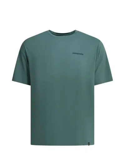 Patagonia Graphic-print T-shirt In Green