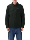 Patagonia Fjord Flannel Insulated Shirt In Green
