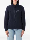 Patagonia Retro Pile Fleece Jacket In Blue
