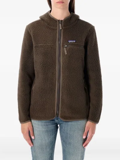 Patagonia Retro Pile Fleece Jackets And Coats Brown