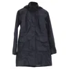 Patagonia Hooded Rain Jacket In Black Nylon In Black
