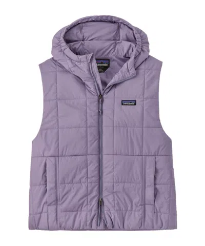 Patagonia Hooded Vest In Purple