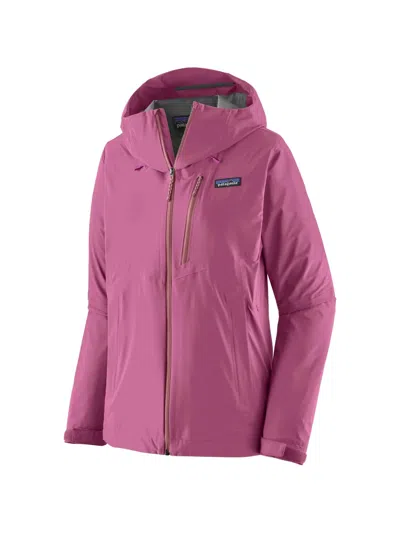 Patagonia Pink Granite Crest Rain Rain Jacket