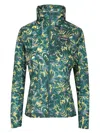 Patagonia Houdini Jacket Recycled Nylon Ripstop With A Durable Water Repellent Yellow In Camouflage