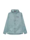 Patagonia Waterproof 3-layer Boulder Fork Jacket With Adjustable Features In Gray