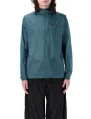 Patagonia Adjustable Hood Nylon Jacket In Wetland Blue