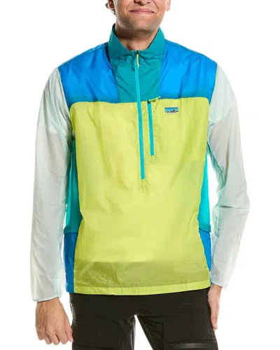Patagonia Houdini Stash 1/2 Zipper Pullover In Green