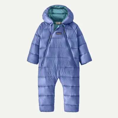 Patagonia Kids' Infant Hi-loft Down Sweater™ Bunting In Diver Blue