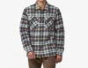PATAGONIA INSULATED ORGANIC COTTON MIDWEIGHT FJORD FLANNEL SHIRT IN BROWN