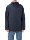 Patagonia Isthmus Hooded Parka In Blue