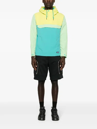 Patagonia Isthmus Panelled Anorak In Blue