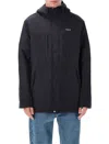Patagonia Isthmus Hooded Parka In Black