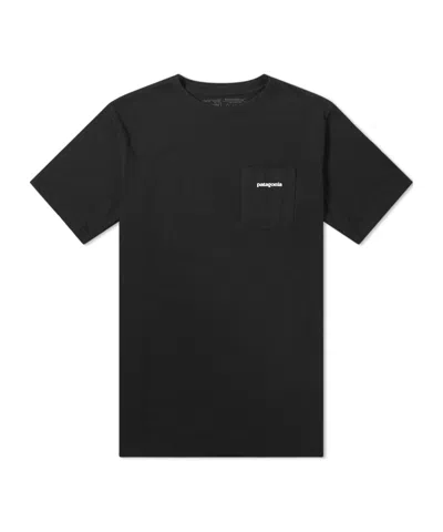 Patagonia Item O-neck Short-sleeved T-shirt In Black