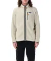 Patagonia Fleece Jacket Retro Pile In Beige