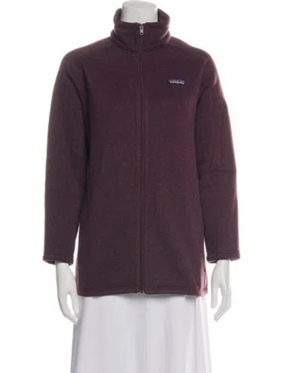 Pre-owned Patagonia Jacket In Burgundy/purple
