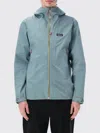 Patagonia Waterproof 3-layer Boulder Fork Jacket With Adjustable Features In Blue