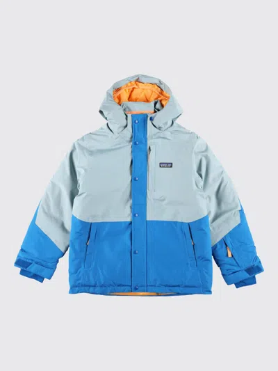 Patagonia Jacket  Kids Color Blue In Blau
