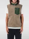 Patagonia Classic Retro-x Fleece Vest In Kaki