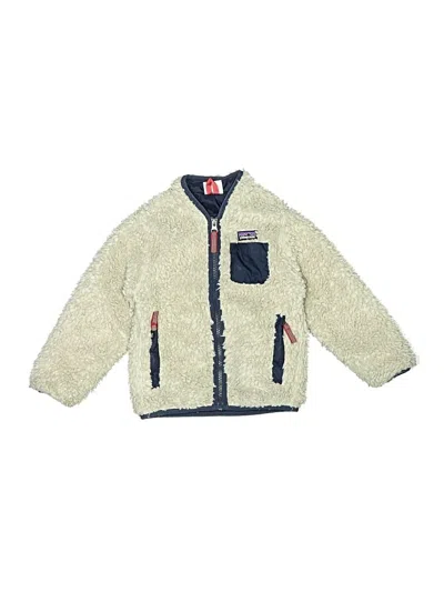 Pre-owned Patagonia Kids' Jacket In White