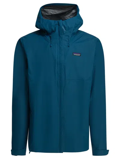 Patagonia Torrentshell 3l Zip-up Jacket In Blue